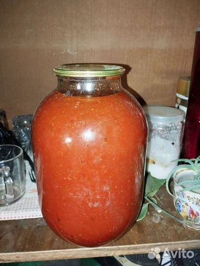 Томатная паста домашняя