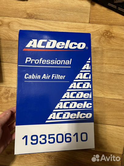 Фильтр салонный acdelco
