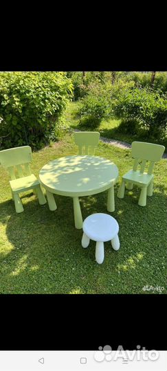 Мебель Икеа маммут зелёный цвет