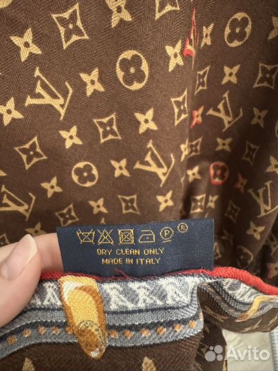 Платок louis vuitton кашемир