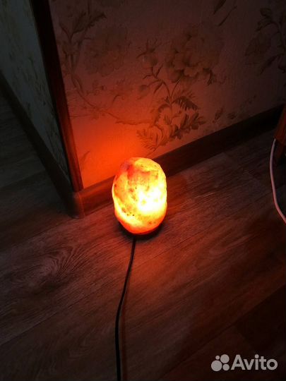 Светильник из соли