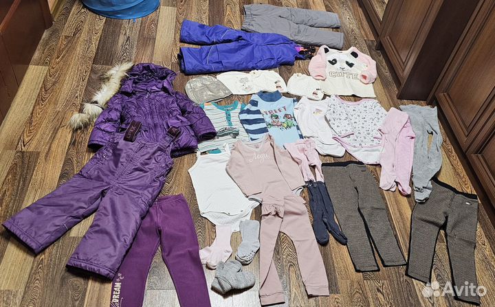Одежда, обувь для девочки пакетом 86,92,98,104,110