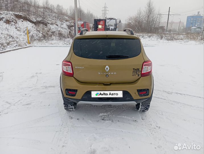 Renault Sandero Stepway 1.6 МТ, 2015, 193 200 км