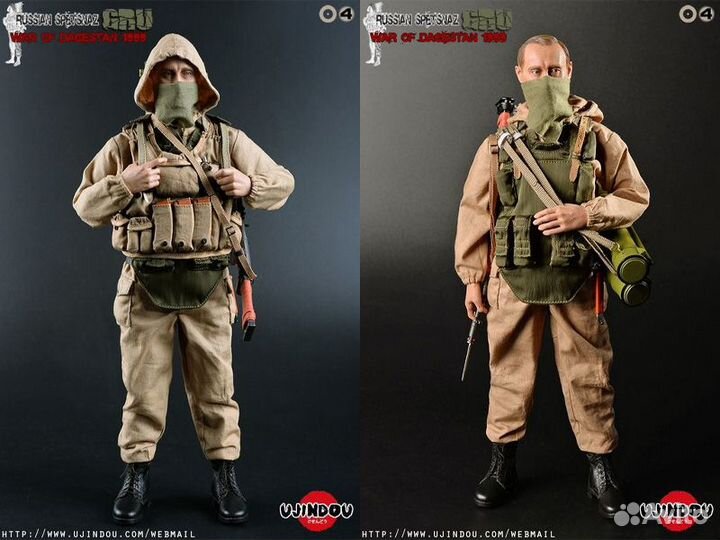 Фигурка спецназа гру в Дагестане (UD9004)