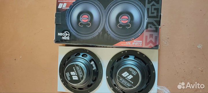 Дверная акустика в автомобиль edge 120w