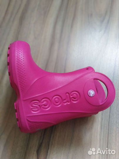 Резиновые сапожки crocs 27/10