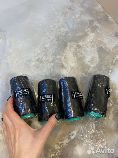 Нитки текстурированные крученные черные