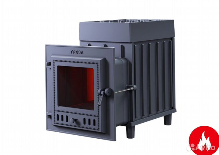 Печь для бани гефест гроза 24 (м )