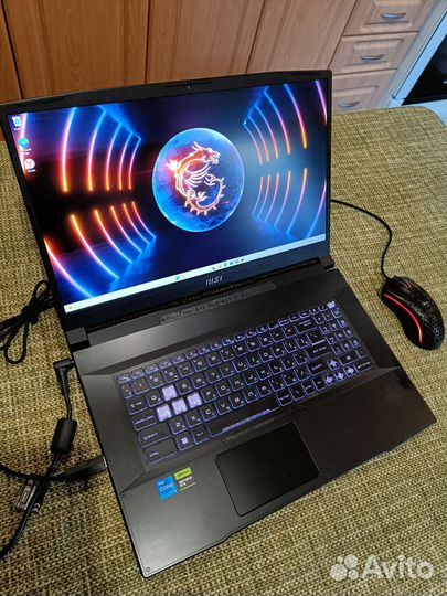 Игровой новый MSI katana 17.3 RTX4060