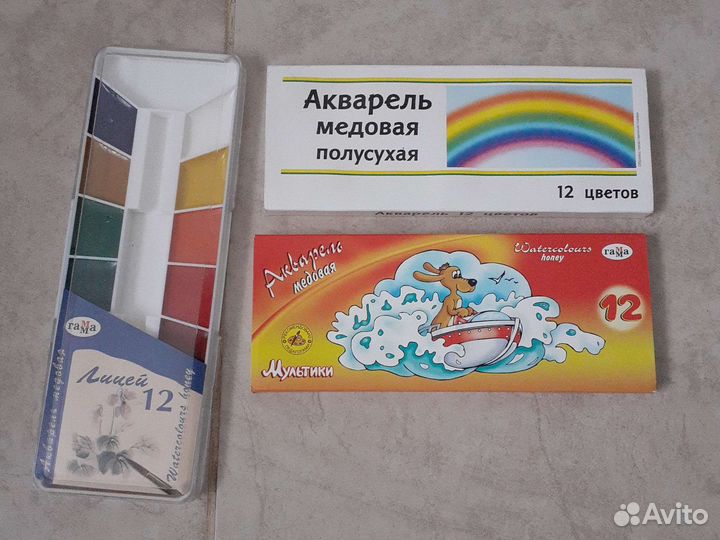 Карандаши и краски