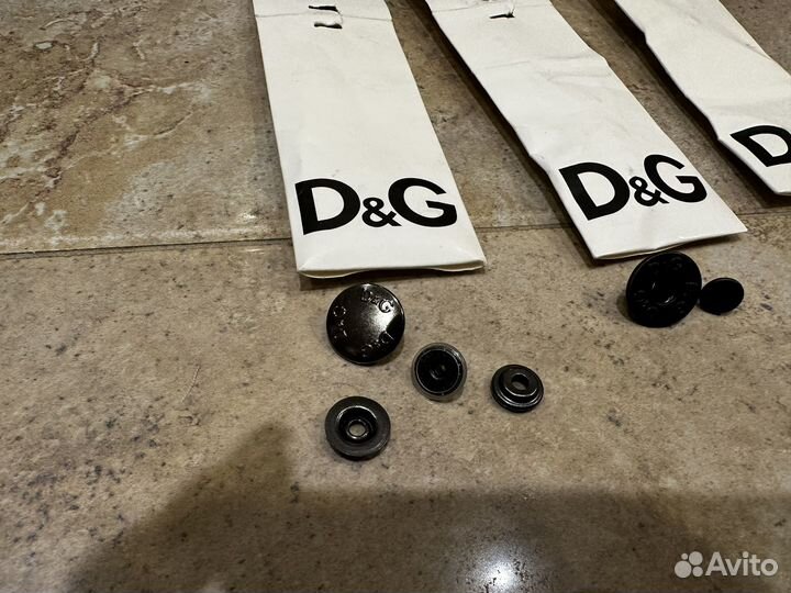 Пуговицы D&G dolce gabbana оригинал архивные
