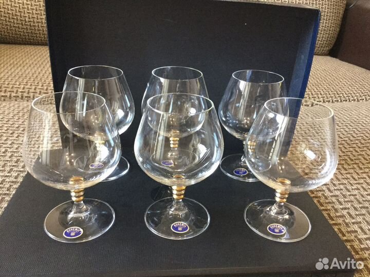 Набор бокалов для коньяка Bohemia