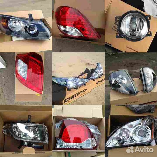 W211 Фара левая под корректор (Depo)