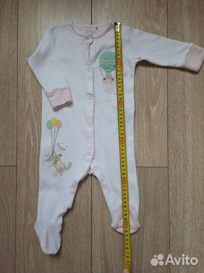 Комплект слипов для девочки Next 3-6 мес