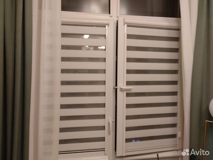 Рулонные шторы день ночь