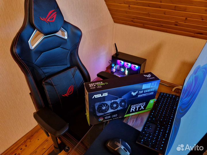 Видеокарта asus TUF Gaming geforce RTX 3080 Ti