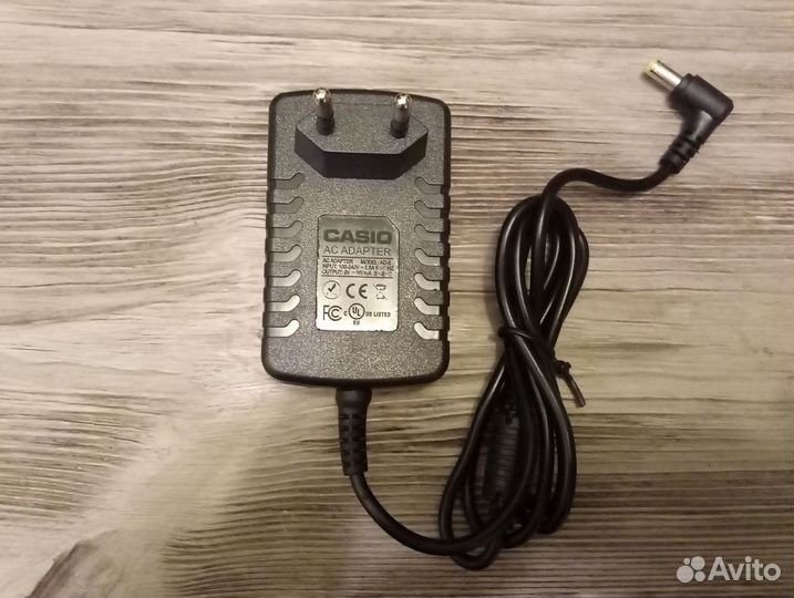 Блок питания для синтезатора Casio стк-650 CTK-651