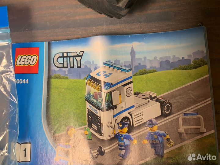 Lego City полицейская фура