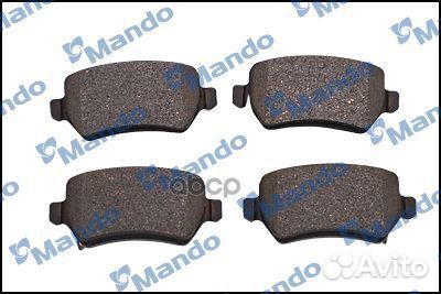 Колодки тормозные, задние MPK41 Mando