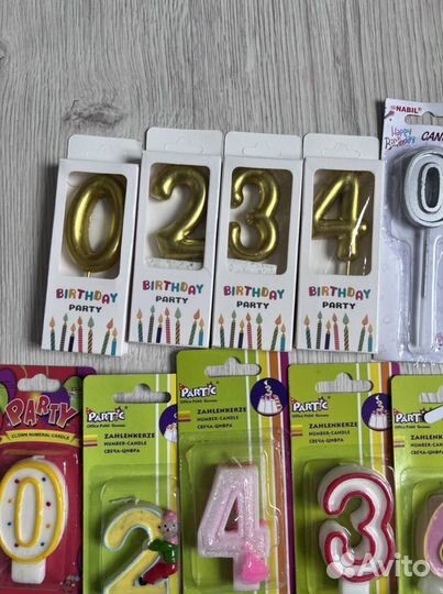 Свечи для торта