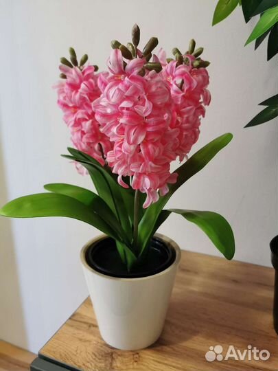 Искусственная зелень, цветы. Гиацинт искуственный