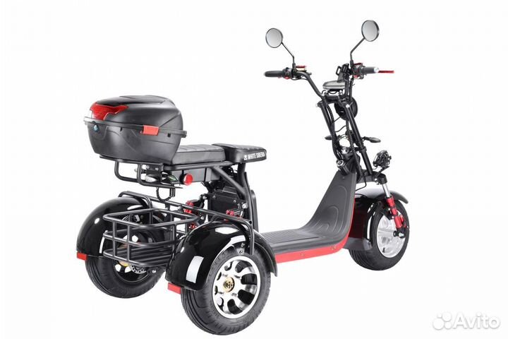 Электроскутер Трехколесный WS-pro 3000w trike+