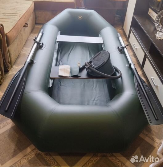 Лодка надувная двухместная