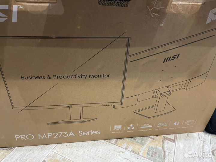 Монитор msi pro mp273A 100Hz