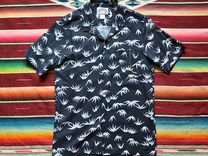 70s Винтажная Гавайская Рубашка Made In USA XS-S