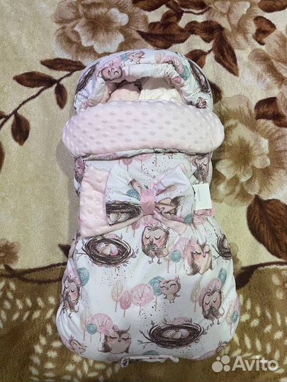 Конверт на выписку для девочки