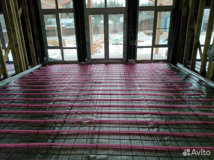 Водяной теплый пол под ключ