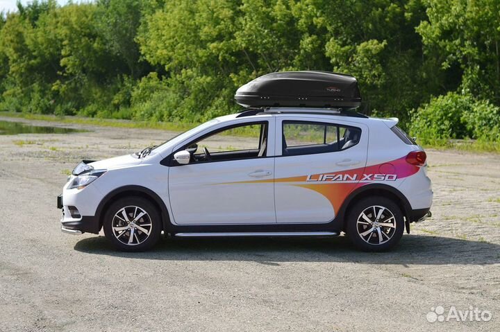 Автобокс на крышу Turino Compact (360 л) черный