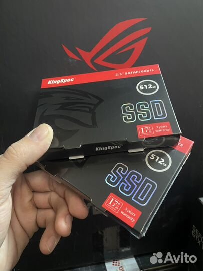 SSD накопитель 512GB