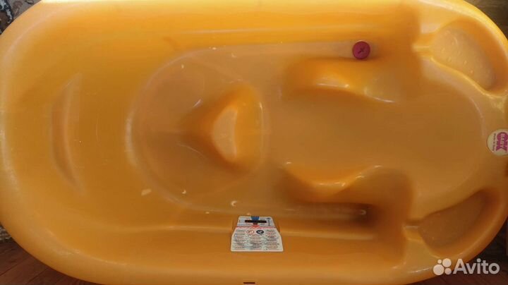 Ванночка для купания с горкой