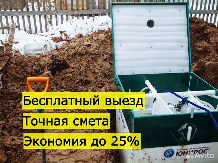 Септик на дачу с установкой