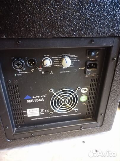 Alto MS154A Активные концертные колонки