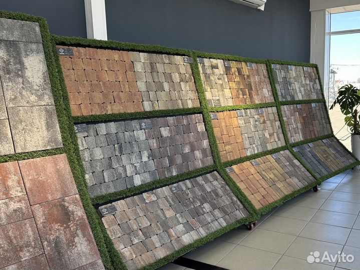 Тротуарная плитка, брусчатка, доставка