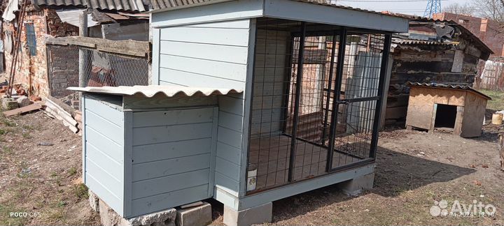 Вольер для собак бу уличный