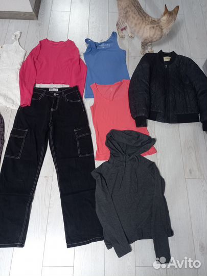 Вещи пакетом на девочку 158