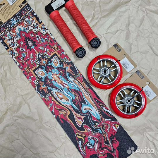 Шкурки, грипсы, колеса
