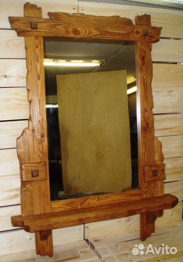 Зеркала ручной работы из дерева