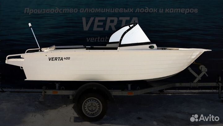 Алюминиевая лодка Verta 400 DC