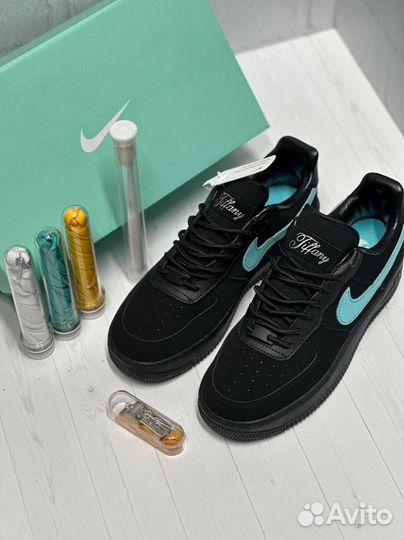 Кроссовки Nike air force 1 tiffany