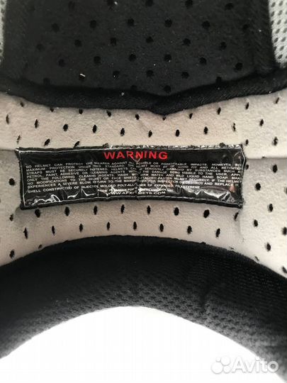 Мото шлем Warning
