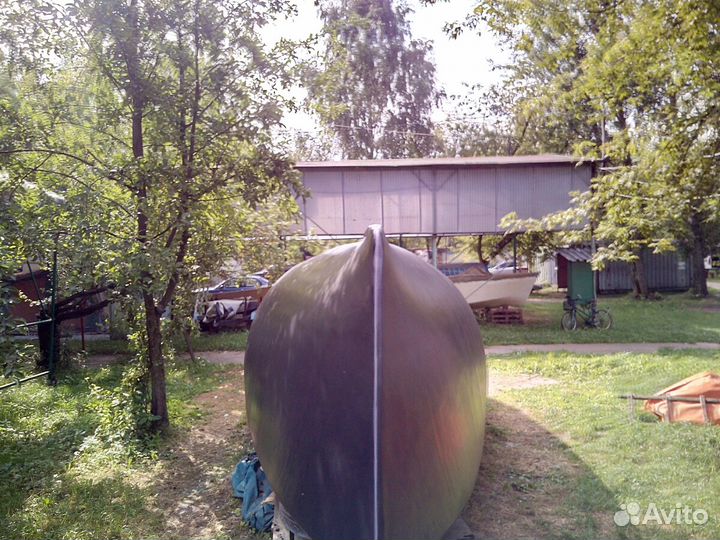 Лодка-гулянка в процессе реконструкции