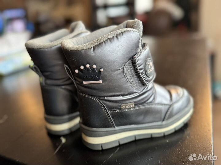 Зимние сапоги на девочку 26
