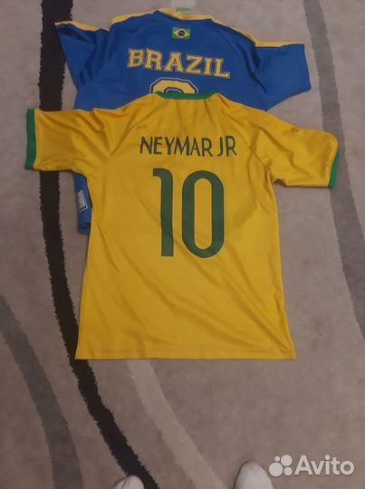 Футболки Бразилия номер 9 и 10