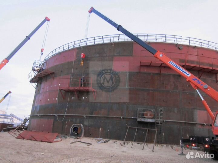 Резервуар от произвдителя. Бункер 2000м3