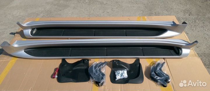 Lexus LX570 Пороги штатные стандартные L2XM9