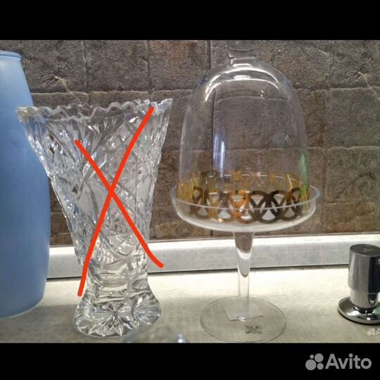 Ваза, корзинка, хрустальная ваза